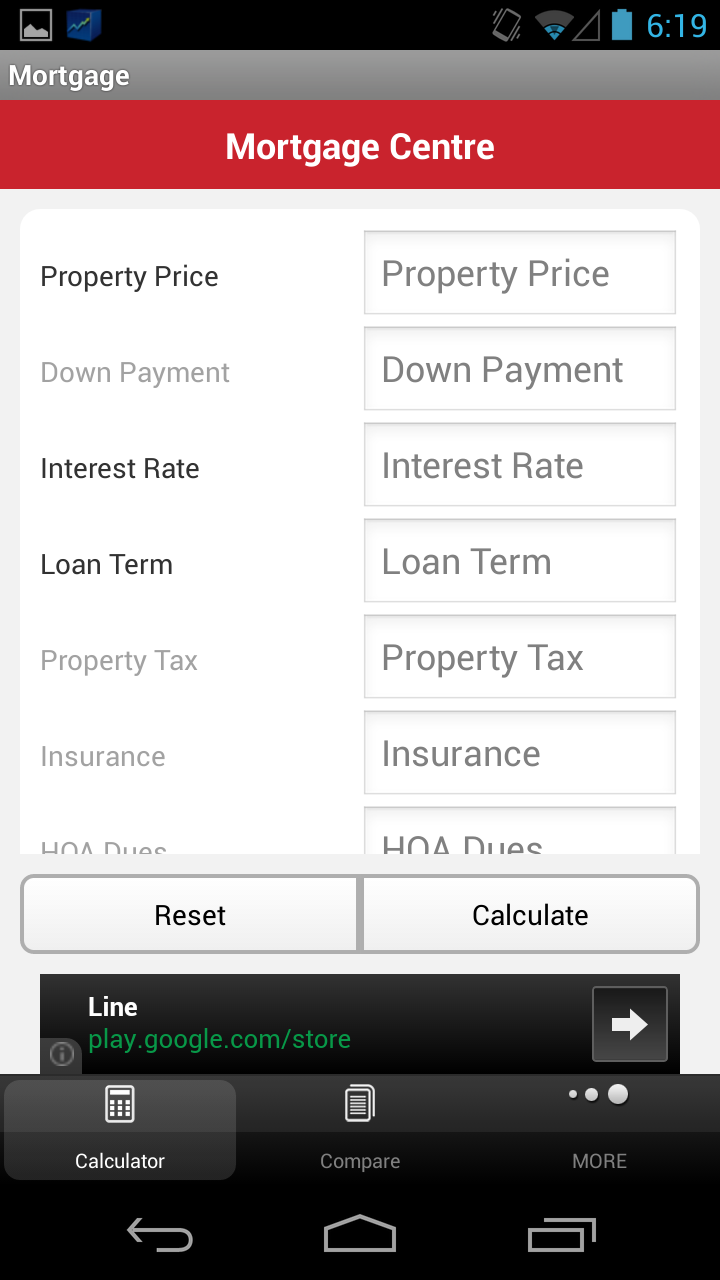 Mortgage Loan Calculator App on Amazon Appstore