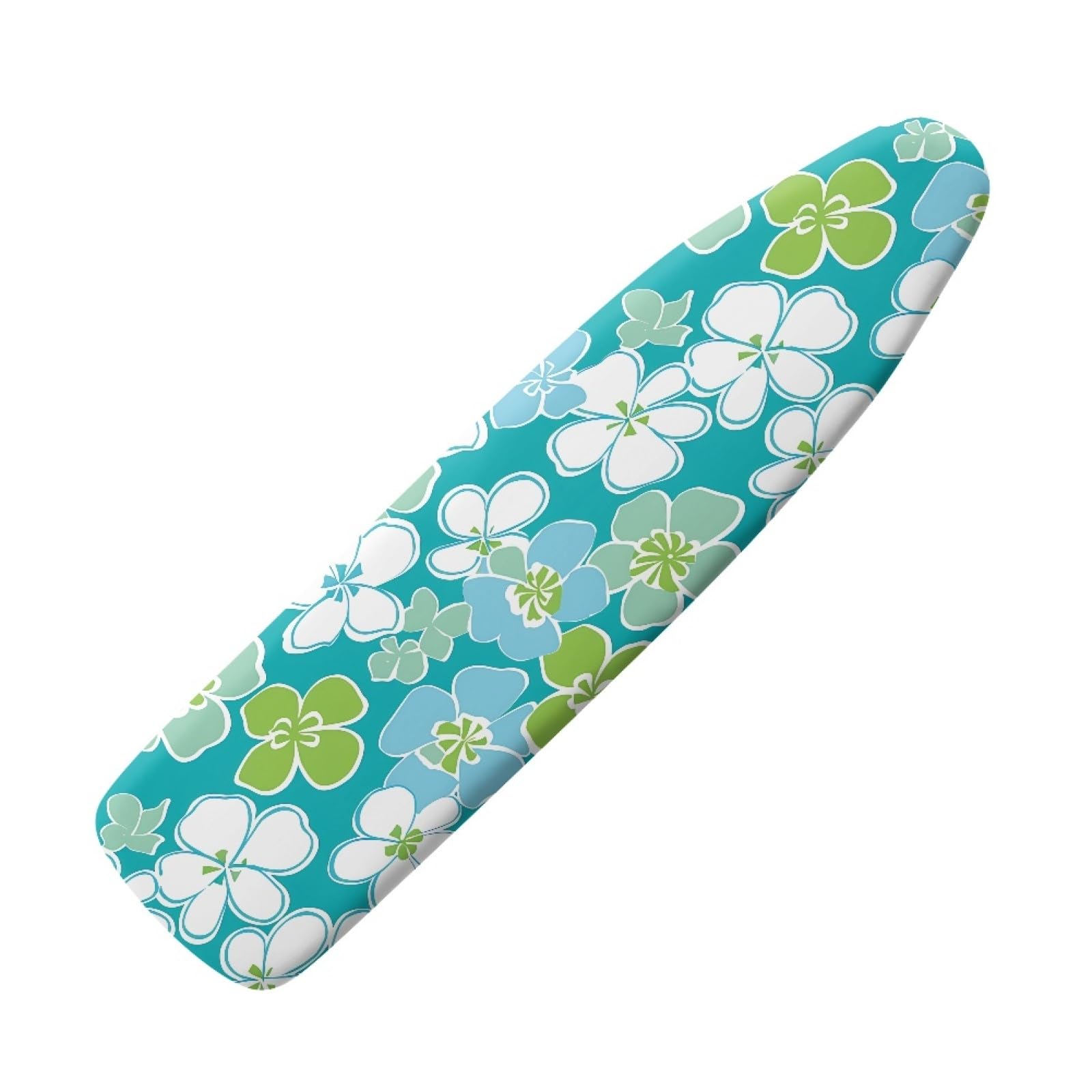 Large ironing board cover 130 x 45 Green White Ironing Board Cover And Thick Padding Easy Fit in Multiple Sizes with Elastic Drawstring,durable,iron board covers fits all,Machine Washable