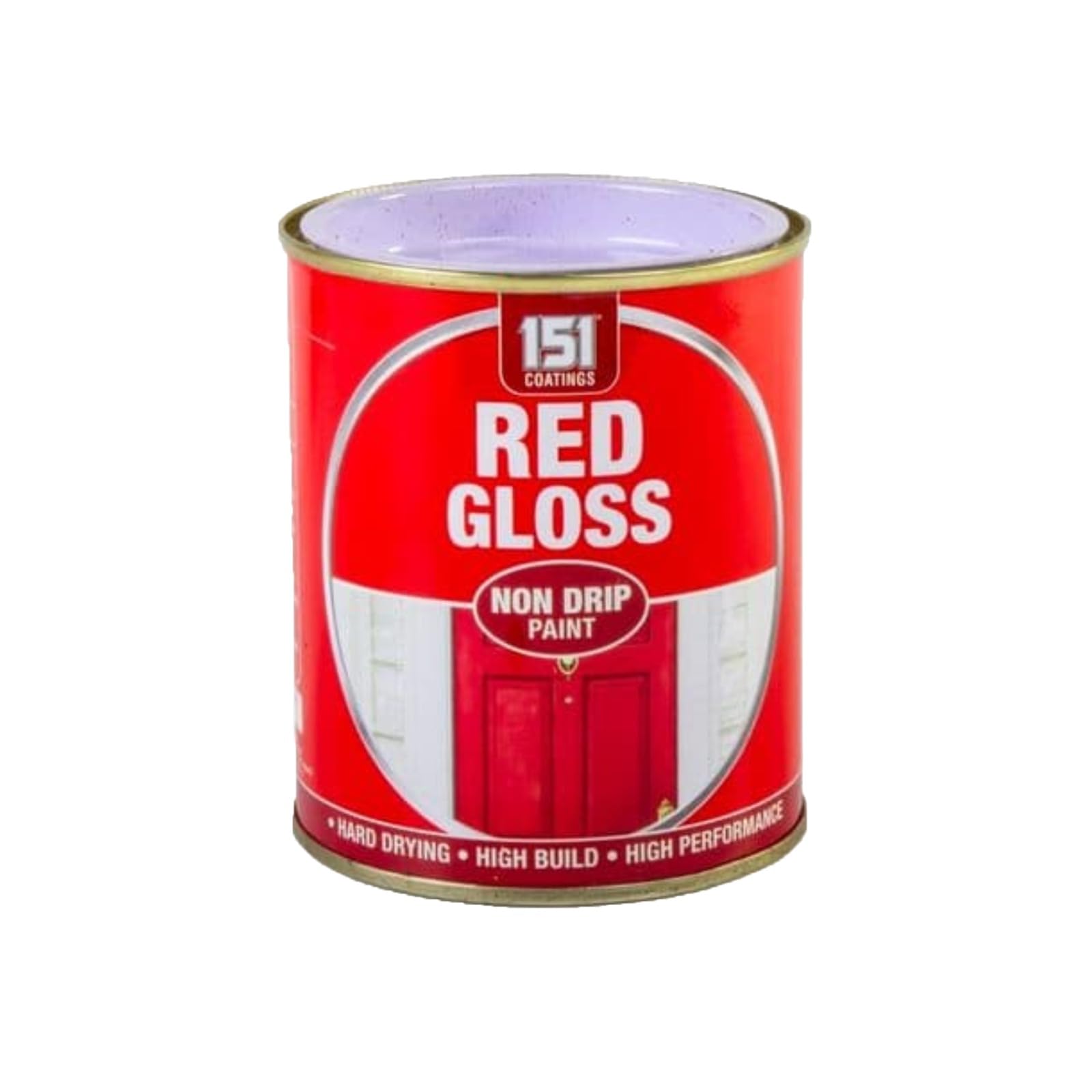 Ysamax 1Pcs 300 Ml Red Gloss Paint, Hard-Drying Technology, Both Stunning Visual Appeal And Lasting Protection, Weather-Resistant, Perfect For Both Indoor And Outdoor, (1Pcs)