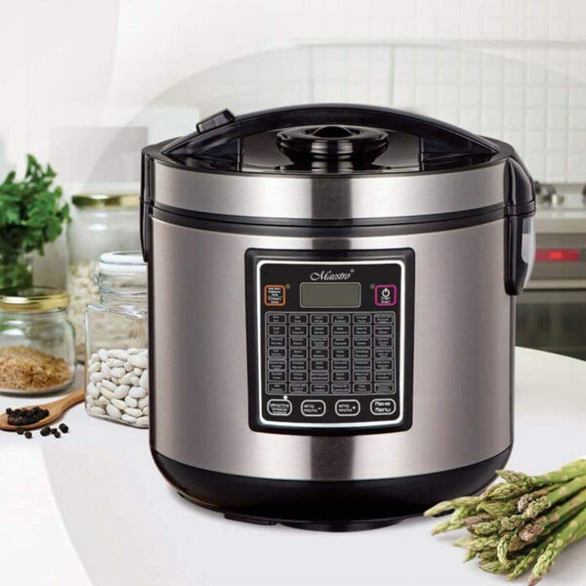 Robot de Cocina Feel Maestro MR-793 Negro Acero 700 W 900 W 5 L - Marca: Feel Maestro - EAN: 4820177142411