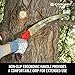 Corona Tools 14-Inch RazorTOOTH Pruning Saw | Tree Saw Designed for Single-Hand Use | Curved Blade Hand Saw | Cuts Branches Up to 8