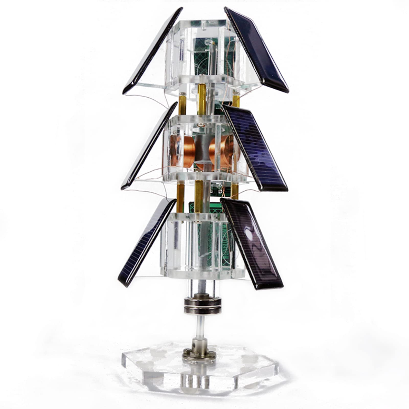 DFEDHF Solar Magnetic Levitation Model Mendocino Motor Educational Model Scientific Experiment Props