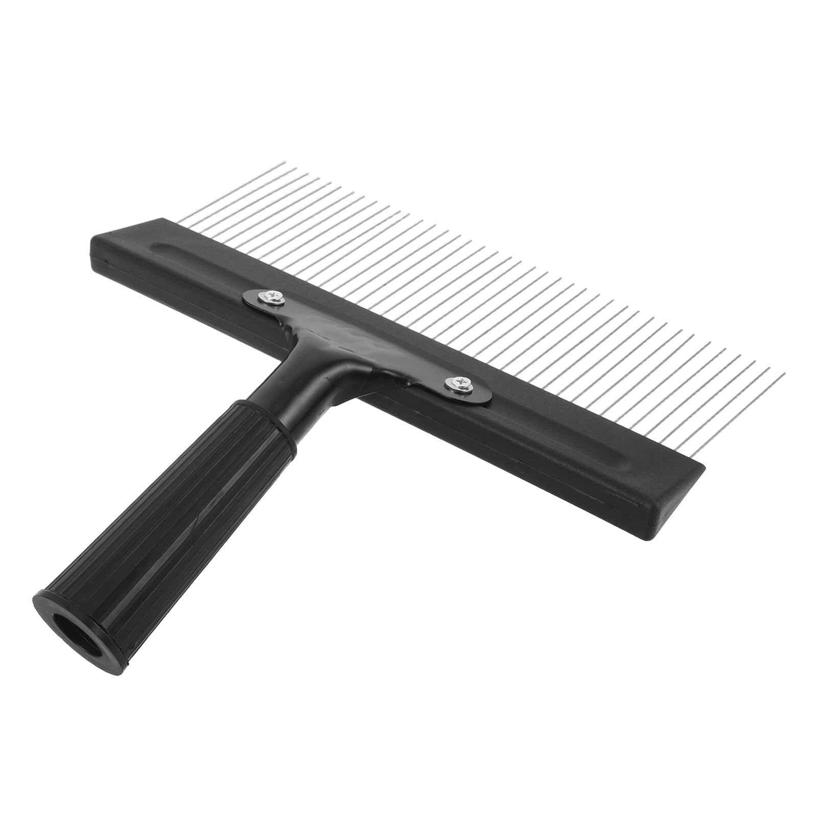 Raspador de Pintura de Acero Inoxidable Mango Ergonómico para Texturizar Paredes Herramienta para Acabados Falsos y Patrones Artísticos Peine para Yeso Decorativo 1 Pieza