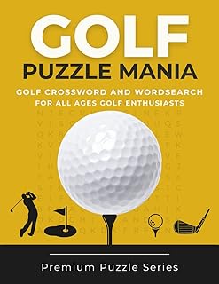 Comprar Golf Puzzle Mania: Golf Crossword and Wordsearch for all ages Golf Enthusiasts