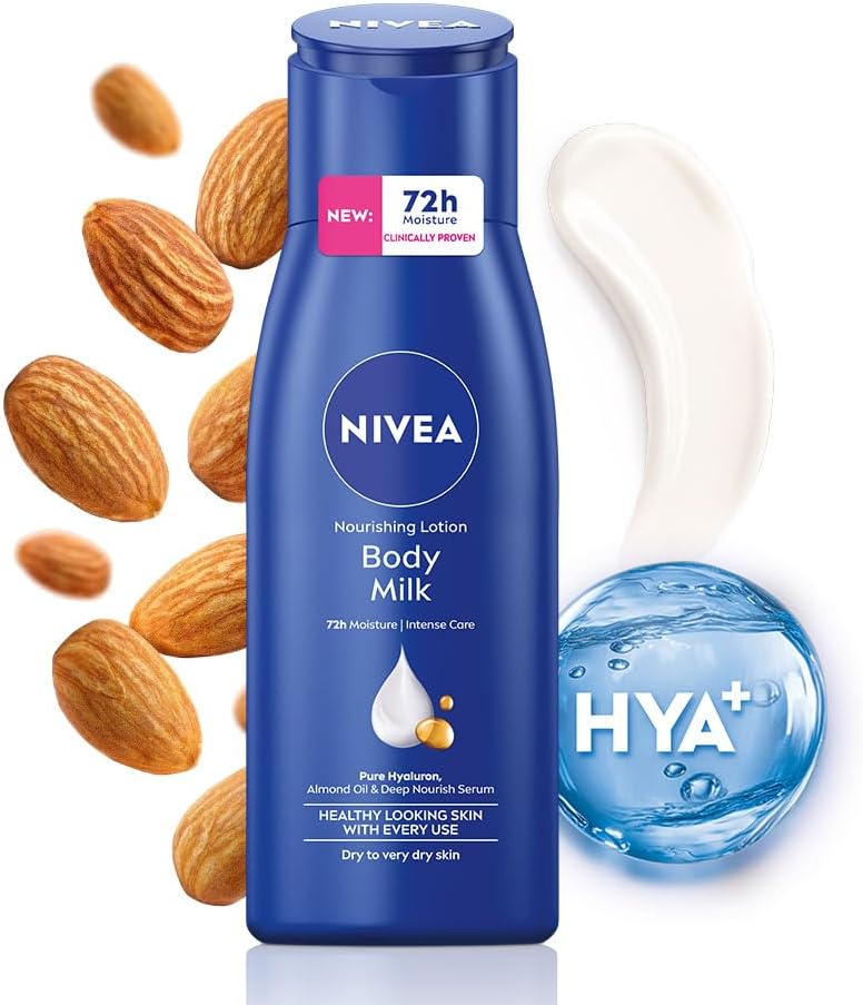 Nivea Body Milk Nourishing Body Lotion, 75ml