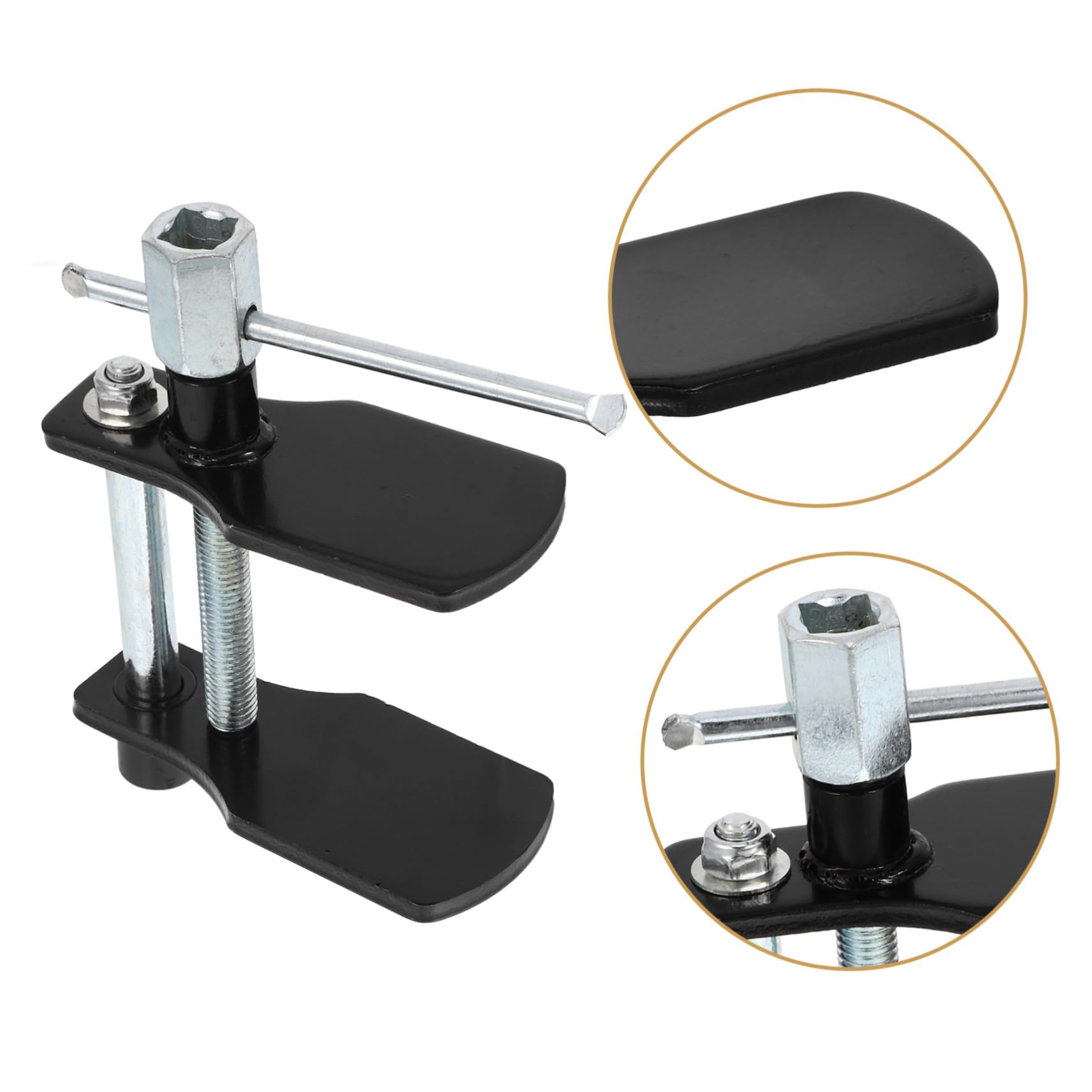 PRETYZOOM Herramienta del Cilindro de Freno Almohadillas desct Herramienta de Freno Trasero calibrar Herramientas mecánicas automotrices Herramienta de Calibre Planchar Black