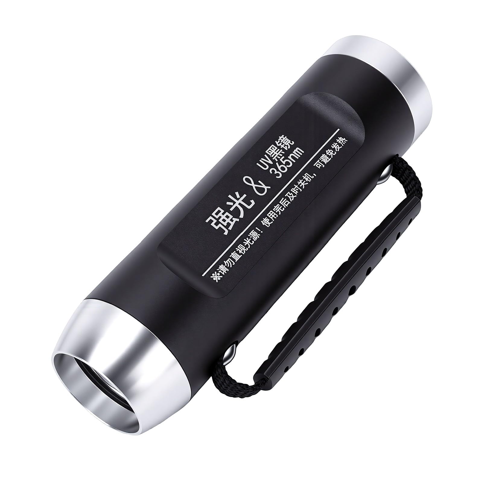 GOWENIC Torcia Bianca e UV Dimmerabile Continua | Luce Nera da 365 Nm per il Rilevamento dello Scorpione e l'identificazione delle Pietre Preziose