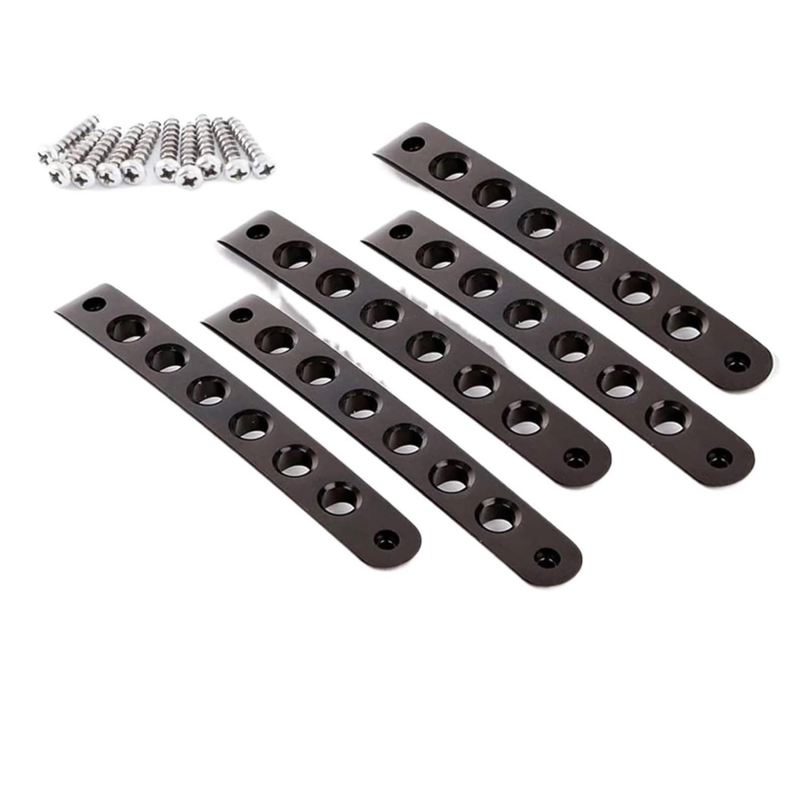 Cqjjxkyc Silver Support Handle Side Door Handle Inserts Cover Trim Wrangler Jk Jku Fits For Liberty Sahara & Unlimited 2007-2018 Exterior Grab(Silver)