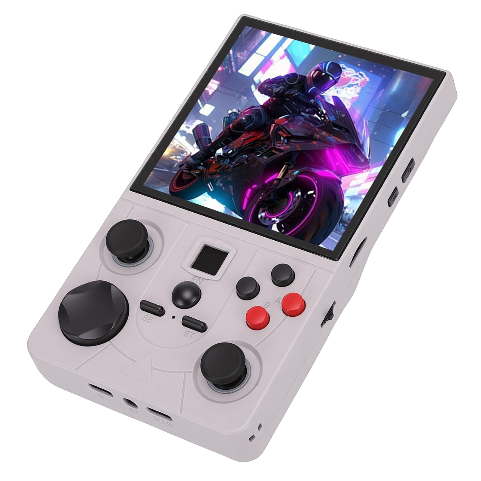 Console di Gioco Portatile Schermo MIPI HD da 4 Pollici con Doppio Joystick per Giochi Multiplayer Online ABS per Tutte le età (64G)