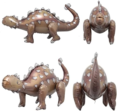 Miniatura 6 de Escorpión de dinosaurio gigante 4D de pie para fiesta, globo de papel de aluminio, helio, tiranosaurio, triceratops, estegosaurio, dragón,