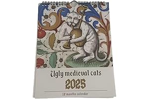 Medieval Cats Calendar 2024