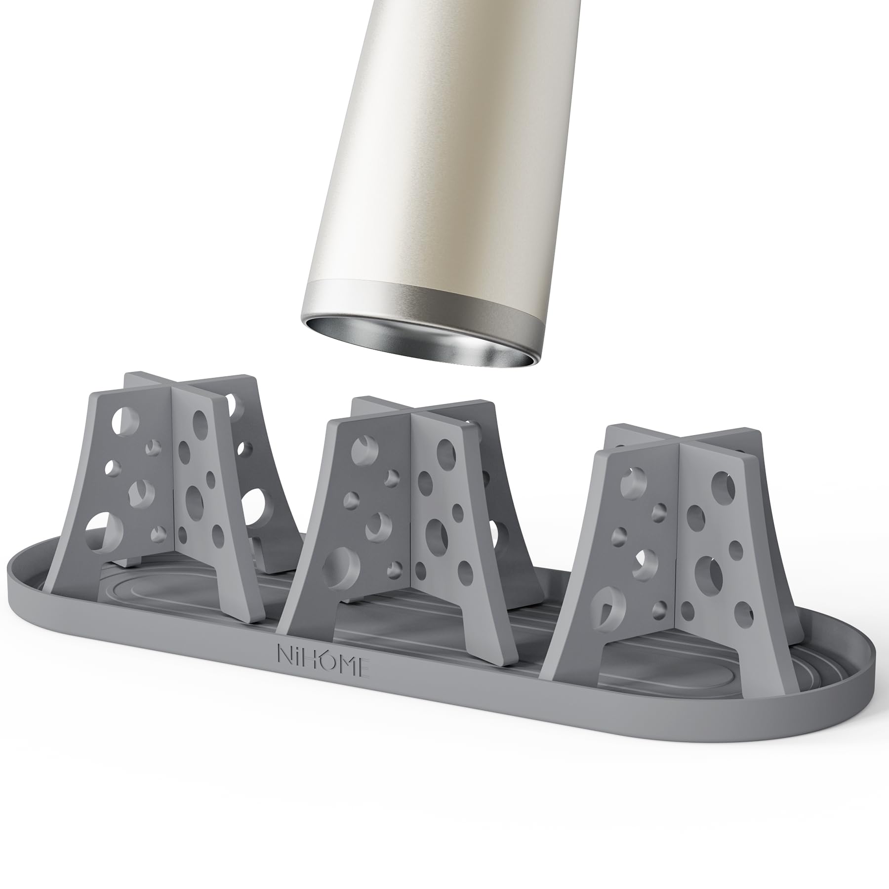 Photo 1 of NiHome Silicone Bottle Drying Rack - Set of 3