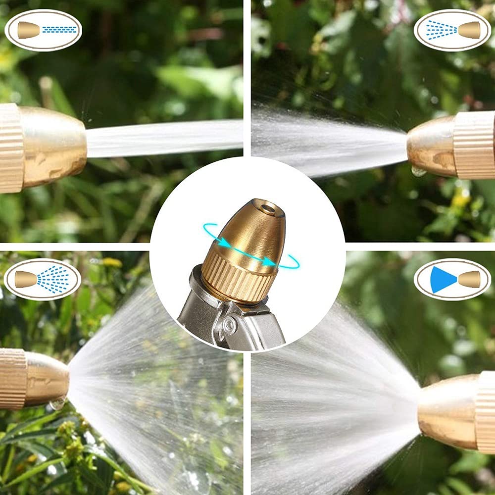 Pistola pulverizadora de agua de metal de alta presión para el hogar, césped, coche, riego y jardinería