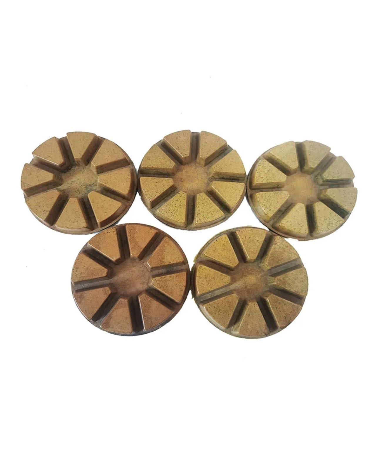 YAKUFAST 3Inch 80mm Polishing Pad For Floor Copper Bond Wet Polishing Pad For Concrete Grinding Disc For Floor Polishing