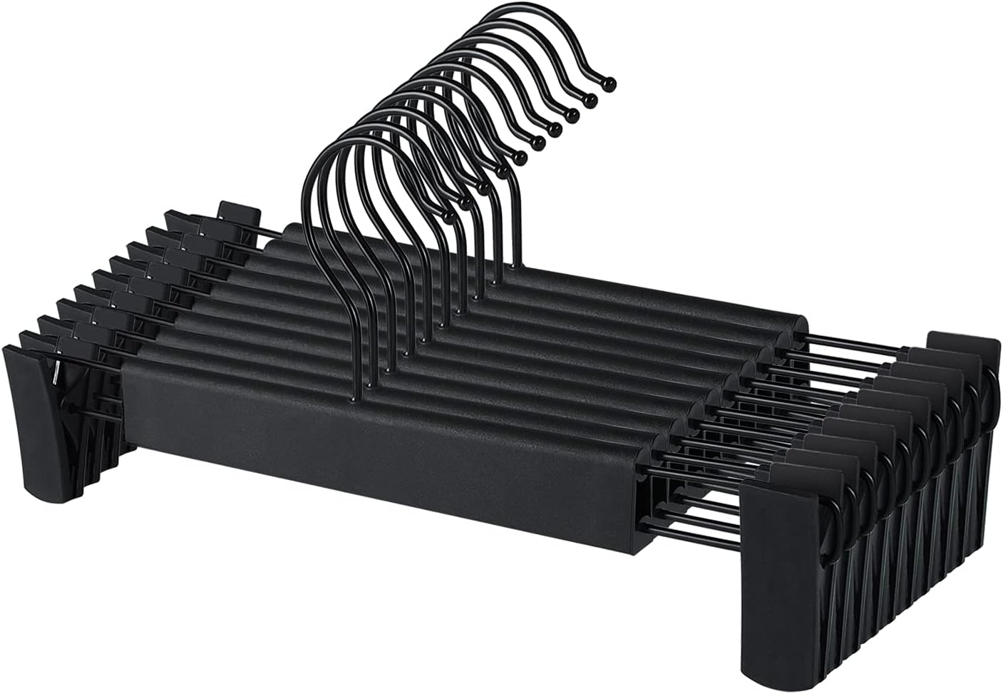 Trouser Hangers with Clips Clip Hangers Hangers for Trousers Skirt