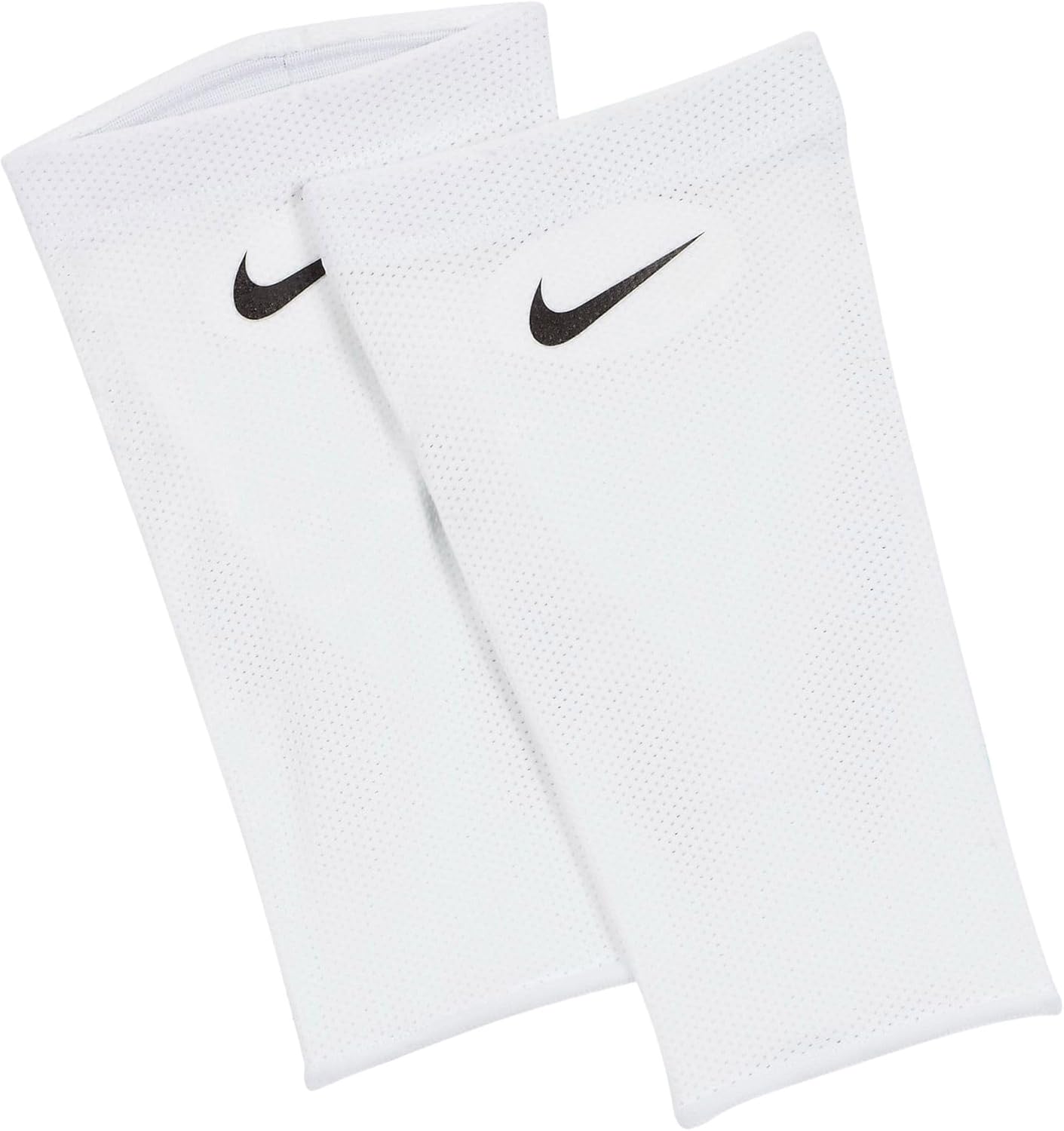 NIKE Unisex Guard Lock Elite Soccer sleeves, White/Black/Black, XS UK
