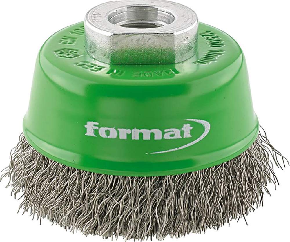 Format 7670340080 – Spazzola a tazza acciaio 80 mm format