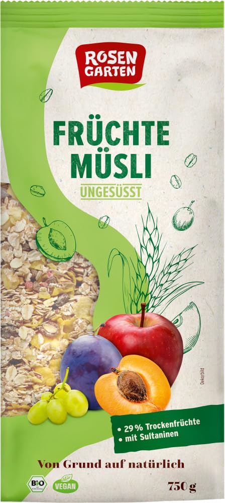 Früchte-Müsli ungesüßt 12 x 750 g