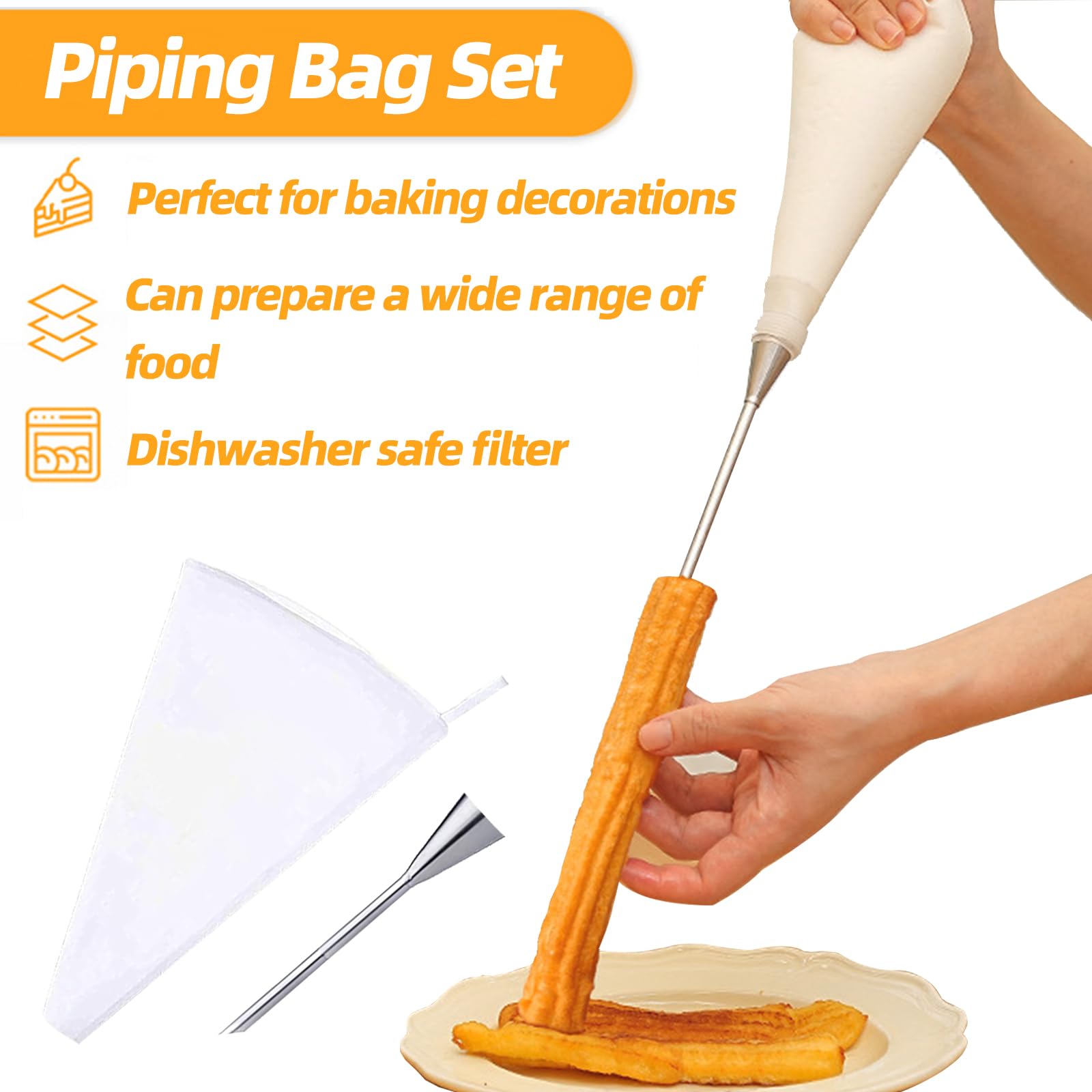 Pressa Per Biscotti Professionale In Acciaio Inox - Con 16 Sagome E 8 Beccucci, Per Torte E Dolci - Foto 12