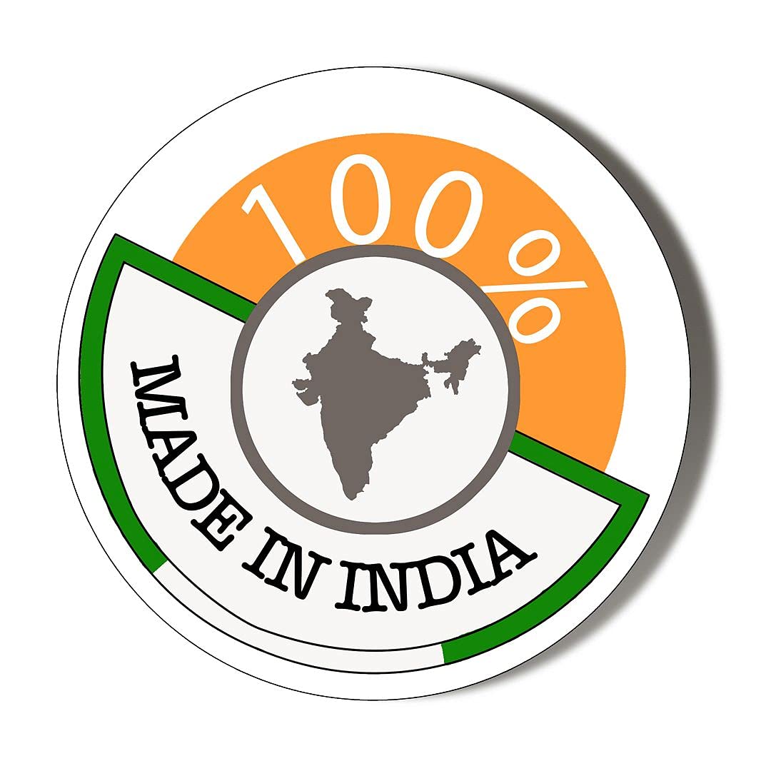 Gift Insanity Made In India 6 X 70Mm Vinyl Stickers