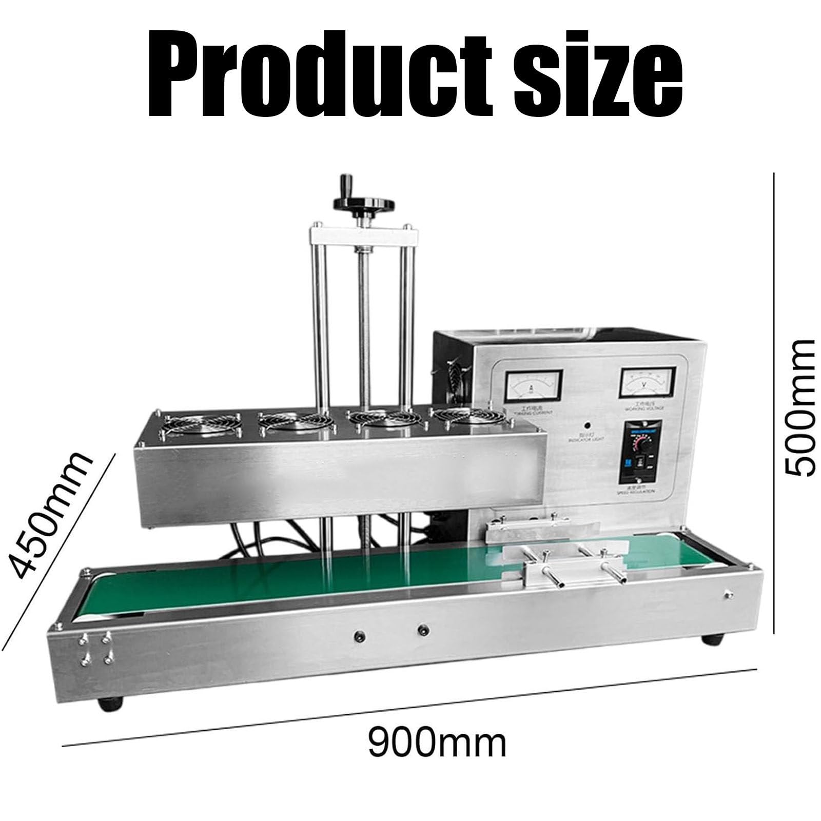 Machine automatique de scellage à induction pour bouteilles non métalliques - Assure une fermeture sûre pour les récipients en plastique et en verre, idéal pour l'emballage et la conservation