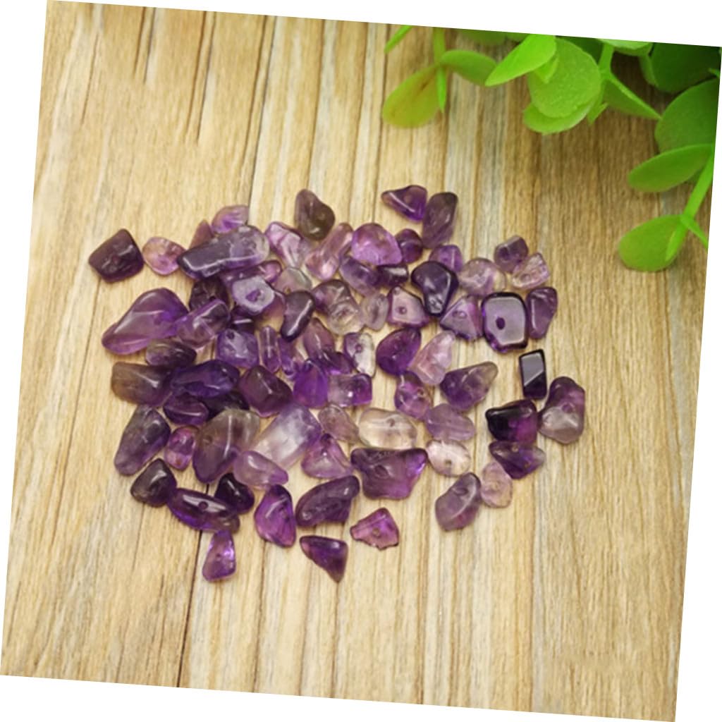 LIFKOME Set di 300 Perline Naturali di Pietra per Bracciali e Collane 15 Scomparti di Ametista, Lapislazzuli, Occhio di Tigre, Comodo e Leggero per Creazioni Fai da Te