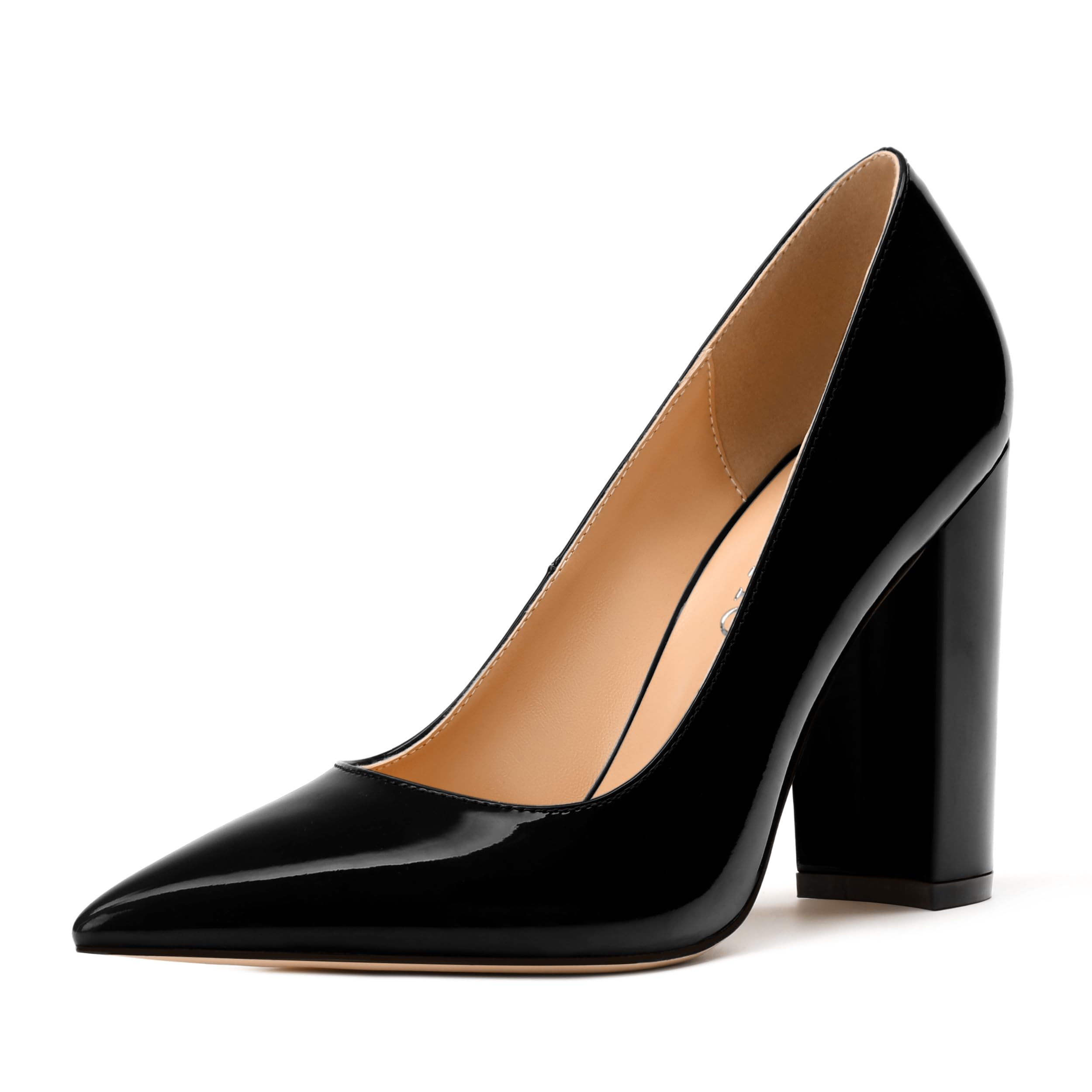 RLYGHWAO Women's Pumps, Pointed Toe High Heels Shoes for Women, Fashion Women's Pump Shoes for Party, Dress, Wedding and Office