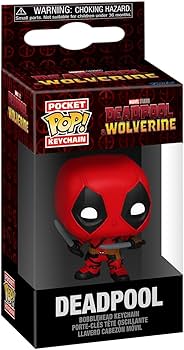 Amazon.com: Funko Pop! Keychain Marvel: Deadpool & Wolverine