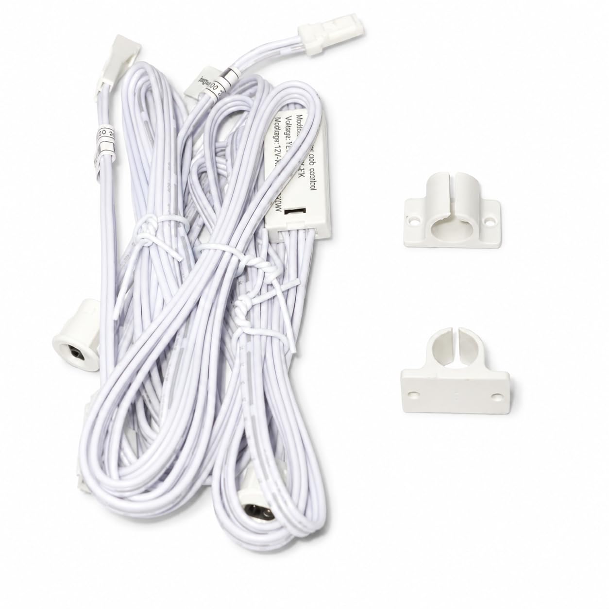 Double Door Sensor Switch Kit for LED Cabinet Lighting | Dual Door Activation, Auto On/Off Function, Includes Mounting Clips, With Extension Cables, For Wardrobes & Cabinets-image-36