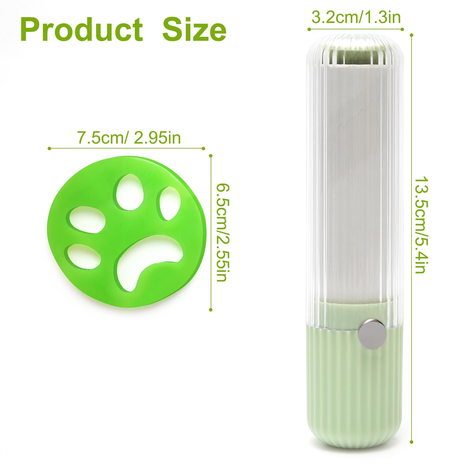 NAUXIU Mini rullo per pelucchi portatile, riutilizzabile, lavabile, mini rullo per pelucchi da viaggio per vestiti, palla adesiva per pelucchi, piccola palla di lanugine per vestiti e peli di animali