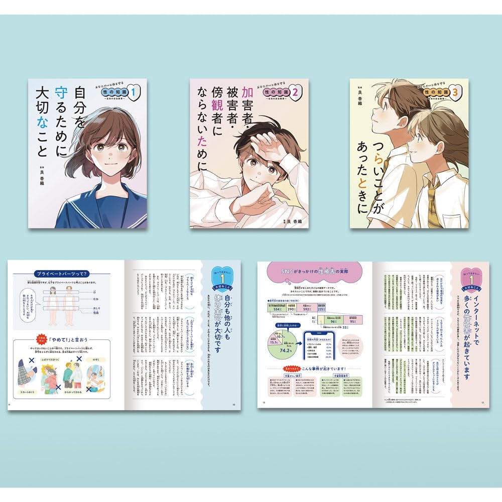 あなたの心と体を守る性の知識 ～生命の安全教育～（全3巻） | ポプラ