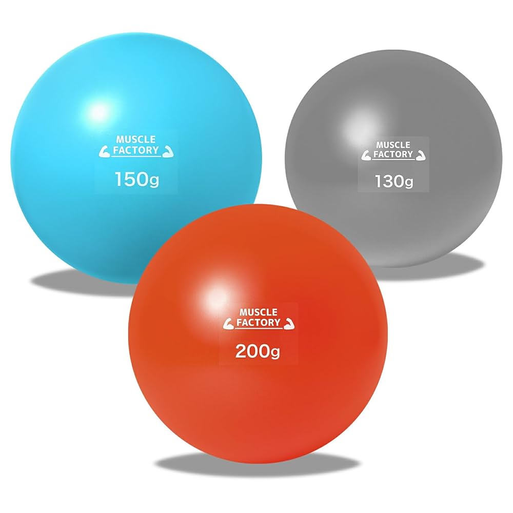Amazon | MUSCLE FACTORY トレーニング ボール 野球 練習用