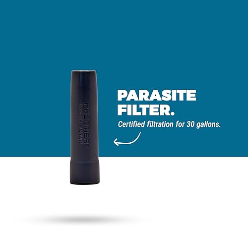 Miniatura 2 de Aquamira Filtración de agua de emergencia y paja Frontier