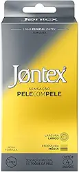 Preservativo Camisinha Jontex Pele com Pele - 4 Unidades