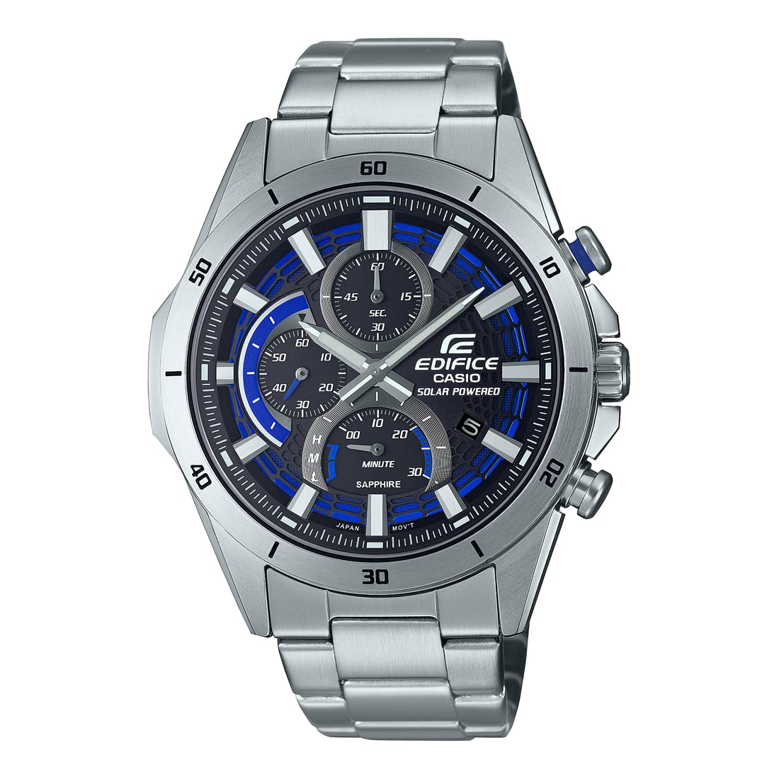 Casio Edifice Solar Slim Sapphire Analog Blue Dial Men EFS-S610D-1AVUDF (EX538) (B09YRXRDWK) Amazon Price History, Amazon Price Tracker