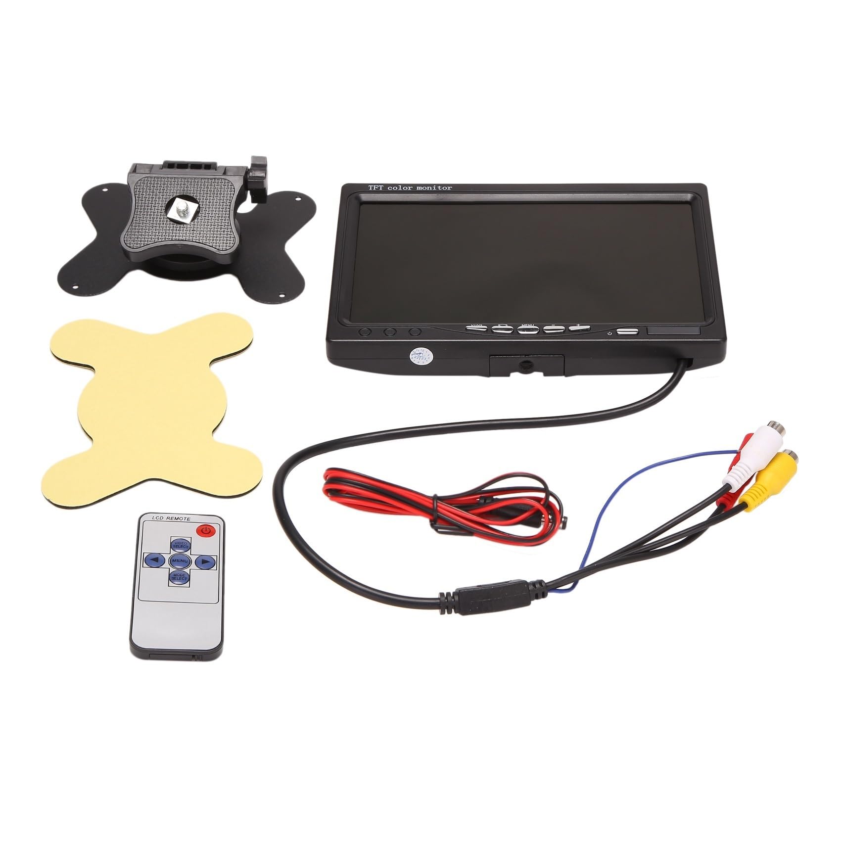 Caméra de Recul Moniteur Couleur HD LCD TFT 12V-24V 7 Pouces pour Vidéosurveillance Voiture Caméra Recul Accessoires Électroniques Automobiles Caméra de Recul sans Fil