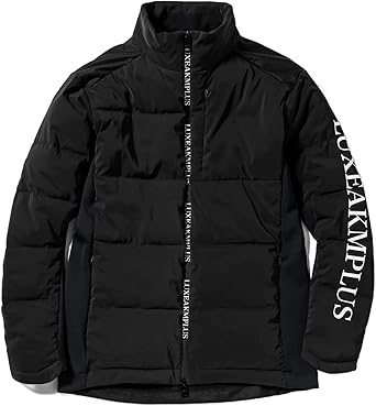 LUXAKMPLUS 中綿ジャケット Mサイズ　ストレッチ　ゴルフ LUXEAKMPLUS リュクスエイケイエムプラス ゴルフ ウェア