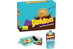 Betty Crocker Dunkaroos Vanilla Cookies and Chocolate Frosting, Case Packed 12 Count (Pack of 1)