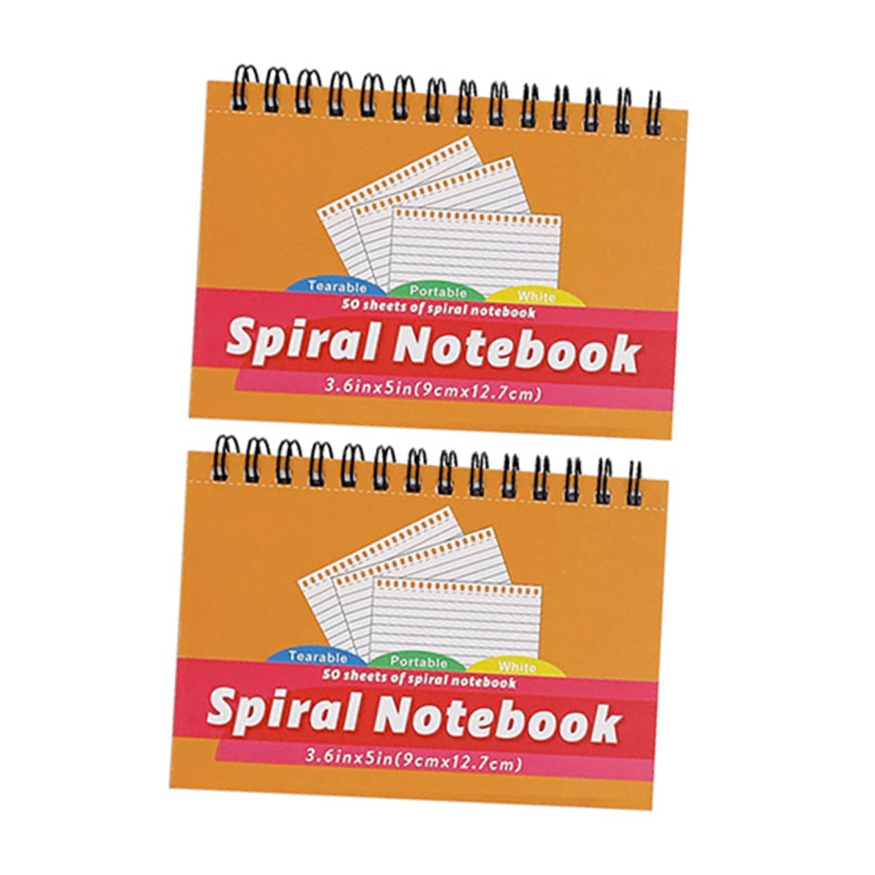 5 Pièces 2 notes autocollantes sur fiche cahier notes enseignant cahier de note the cahier journal Des cahiers cartes blanches blocs-notes pratiques blocs de planification Papier