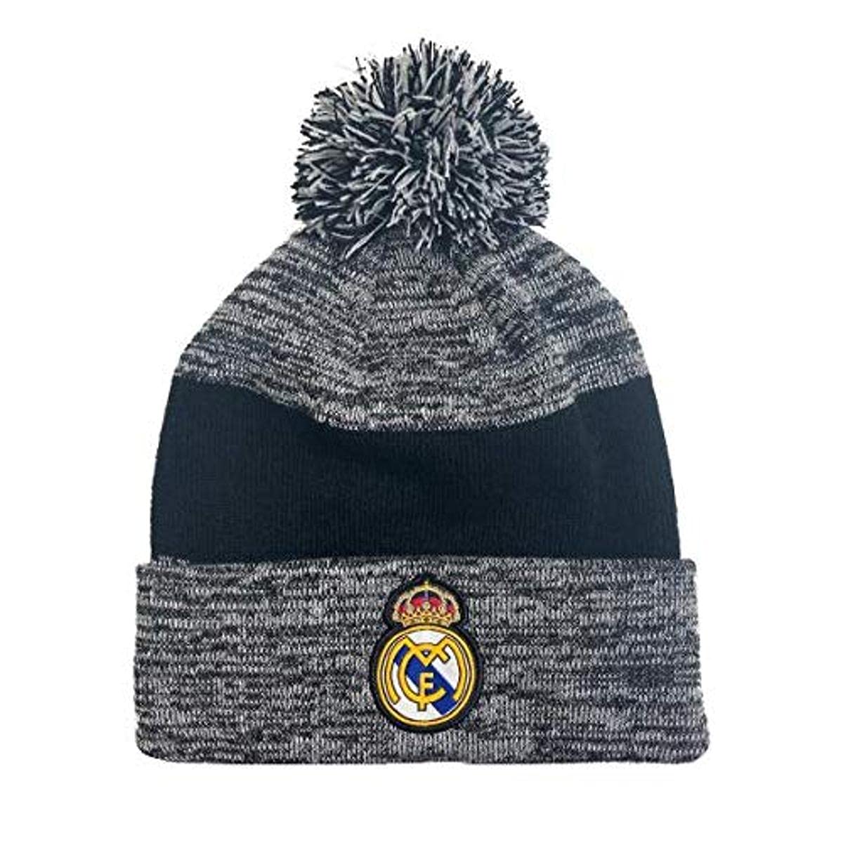 Spanish Primera Liga Real Madrid Mens Officially Licensed Beanies, Navy, OSFM