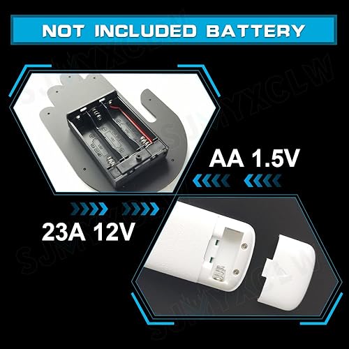 Miniatura 2 de Luz de dedo para automóvil con control remoto, letrero de mano LED para ventana trasera del automóvil, dedo iluminado de furia de carretera,