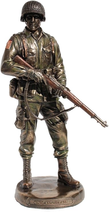 Décoration De Jardin En Forme De Soldat Agenouillé, Facile à Installer