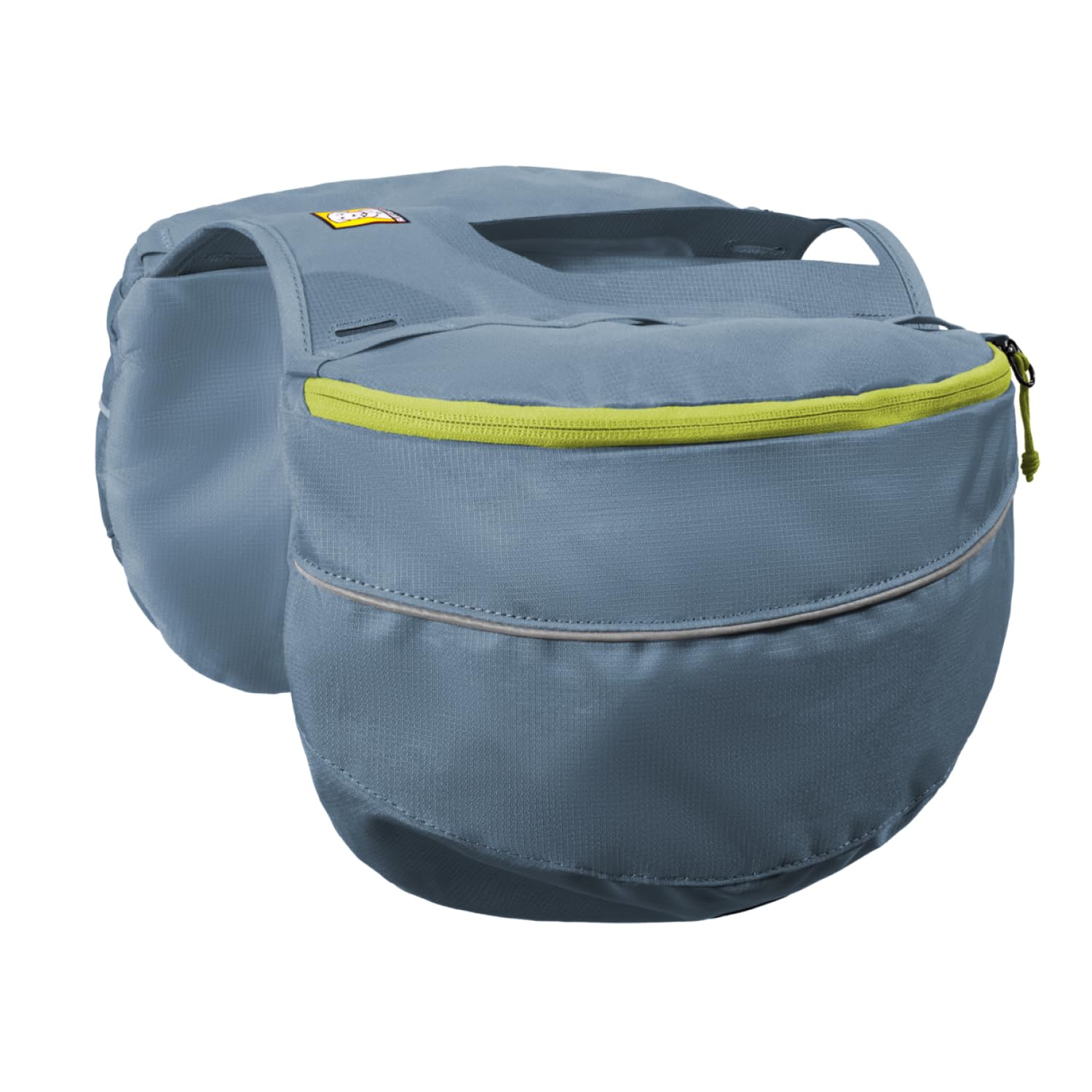 RUFFWEAR Palisades – Sac modulaire pour chien et sac de voyage, sac à dos léger pour randonnée et promenade avec harnais intégré, taille M, lac glacier