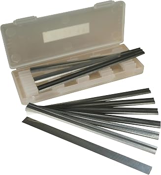 10 x 82mm HSS Planer Blades Replacement for Makita DKP180 18V Cordless LXT Quality by Xcalibur Tooling Durable Planer Knives Precision Ground for Professional and DIY Woodworking