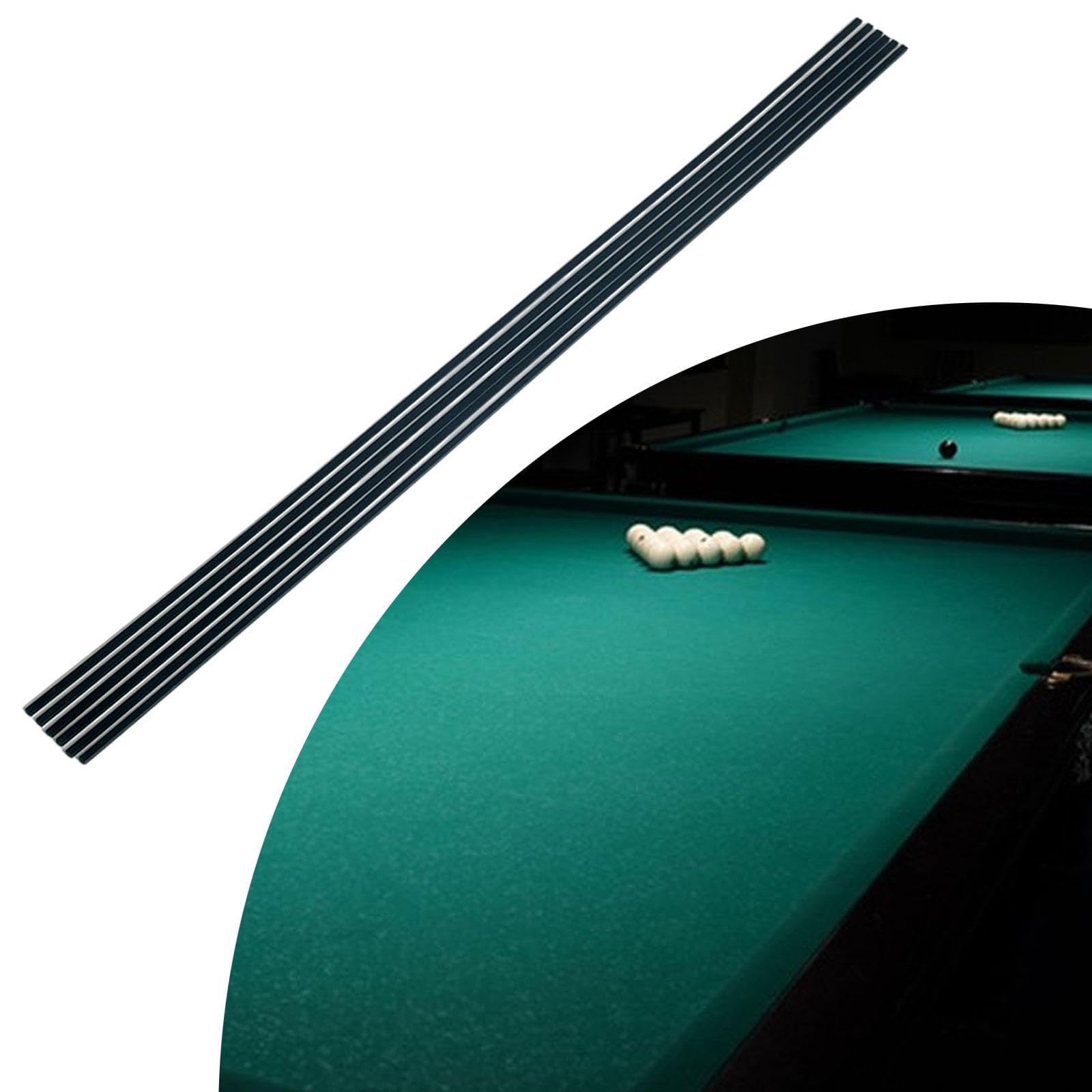 Harilla 6X Tavolo da Biliardo Strisce Bordo Binario Strisce 49 "Long for Game Room Black