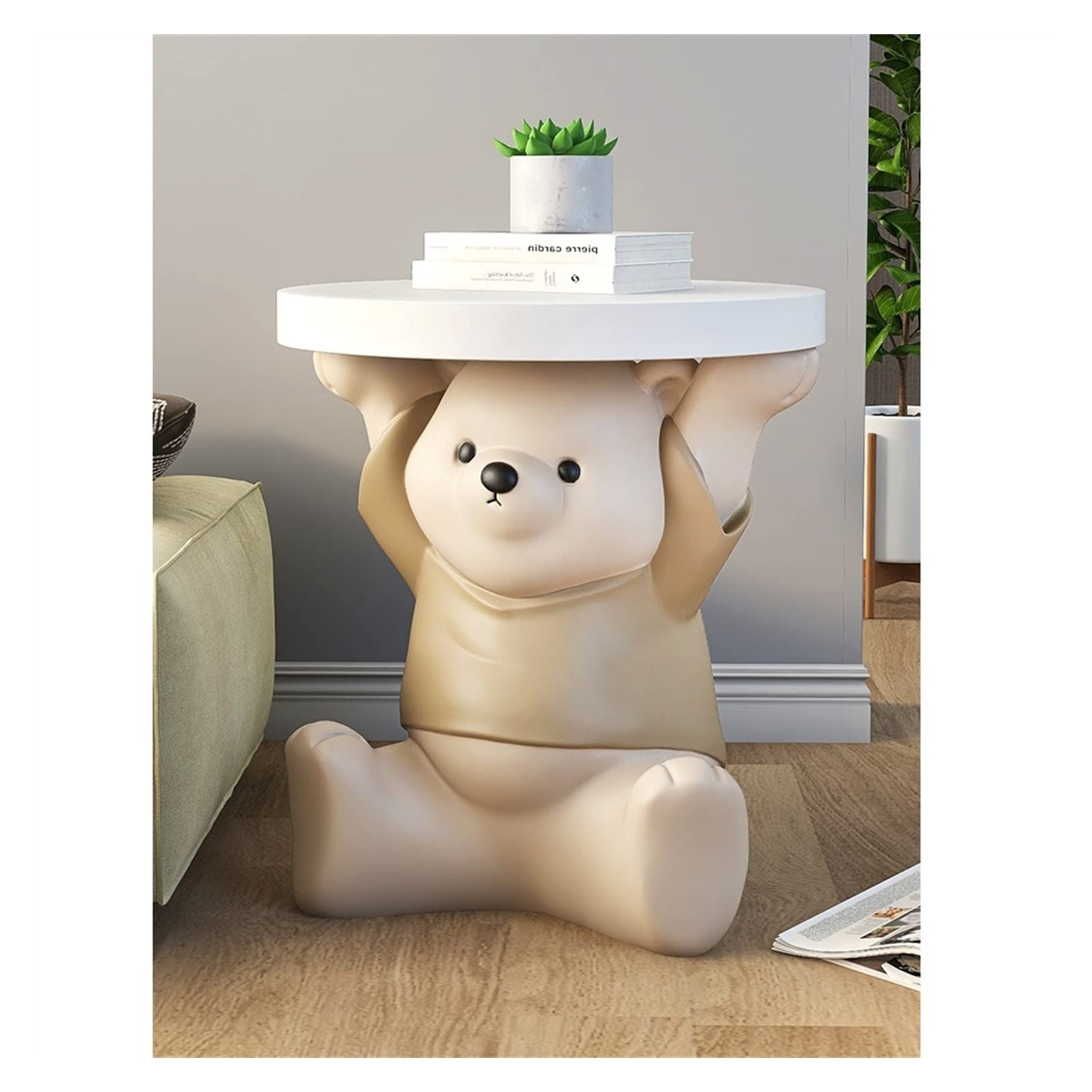 Estatuas adornos grandes decoraciones de suelo accesorios para el hogar esculturas figuras adornos (Color: C)