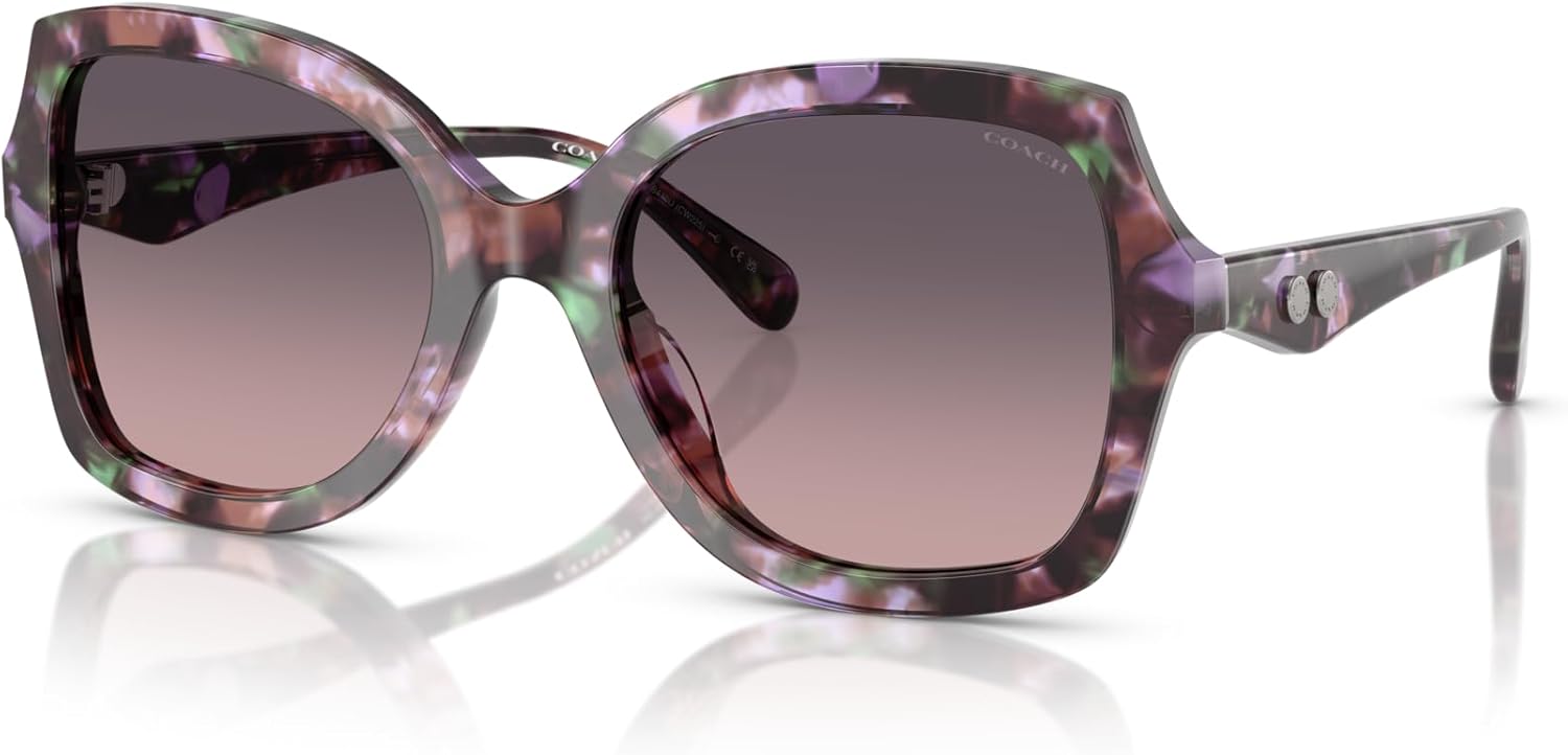 Coach womens Hc 8419 U Square Sunglasses