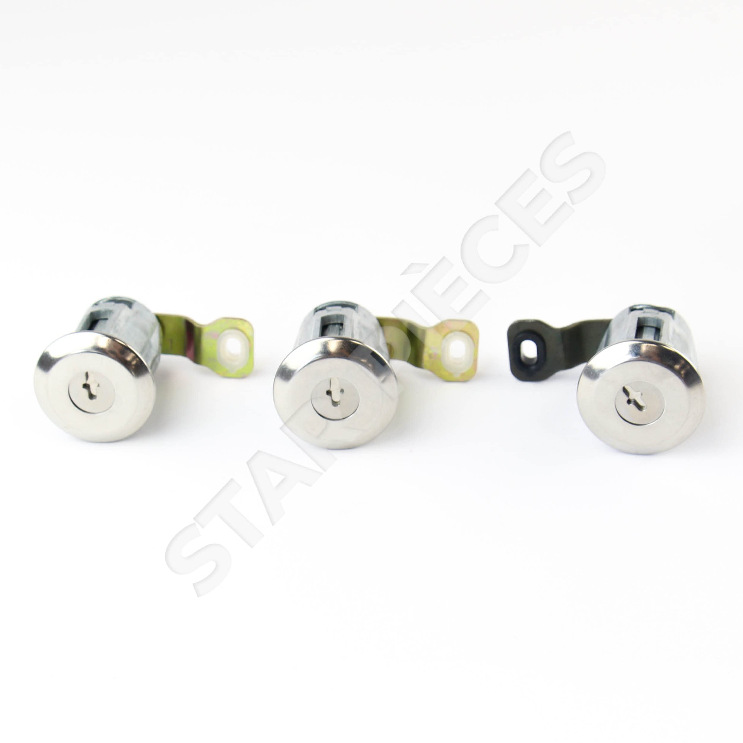 3 serrures de porte compatibles pour Berlingo 1 et Partner 1 (1996-2008) Barillets + double de clés | 4162Q4, 9170CX, 9170CW, 4161H9