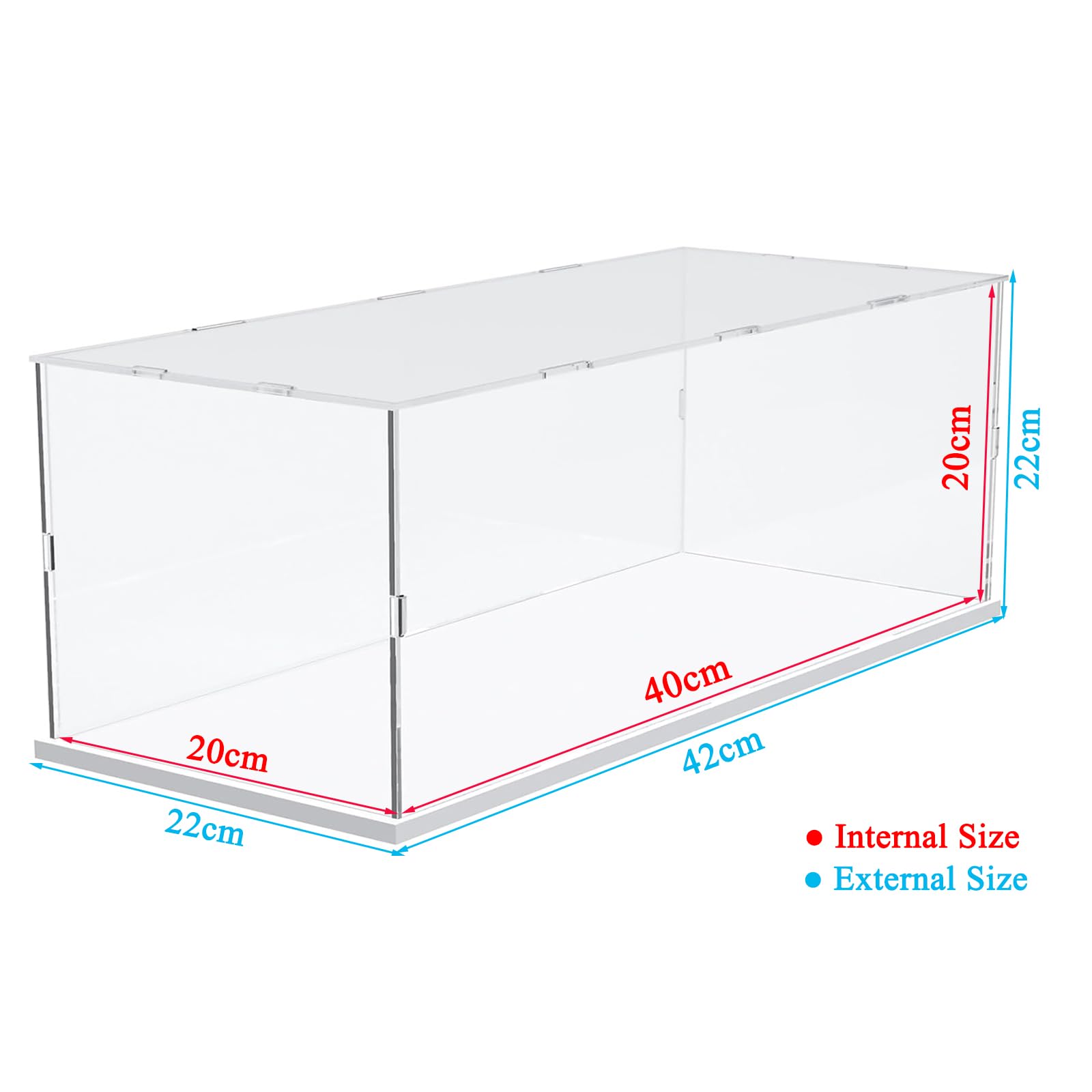 Acrylic Display Case Transparent Acrylic Box for Lego 43268 10330 10353 10295 42170 76450 - Image 2