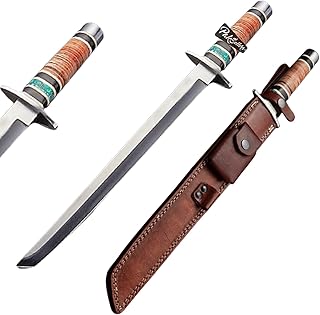 Raiders Short Sword, Katana Sword, Martial Arts Sword, Katana Real Tanto Sword, Master Sword Real Weapons Sharp, Battle Ready Swords, Medieval Sword – PSK72